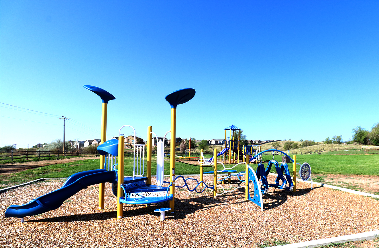 Heritage Park playground in Fountain